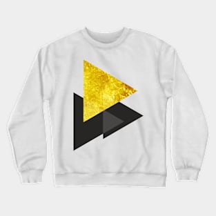 Metal triangle abstract - Metal sign - The Five Elements Abstract  Symbol Crewneck Sweatshirt